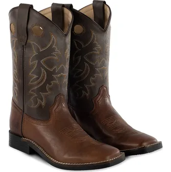 Jezdecká obuv Pool's - Boty westernové POOL'S, dětské, brown/choco - 34