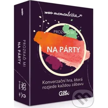 Desková hra Prozraď mi: Na párty karetní hra - mementerra mementerra