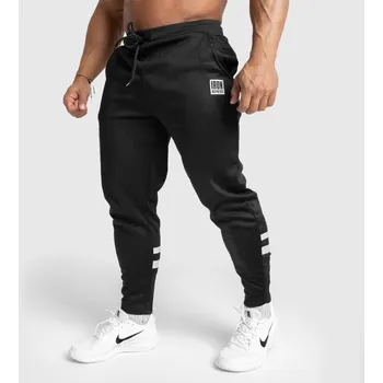 Jogger tepláky Iron Aesthetics Boxed, černé : Barva - Černá, Velikost - 3XL