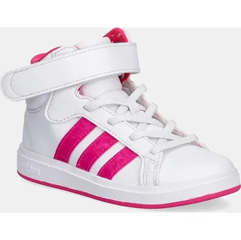Chlapecká obuv Dětské tenisky adidas GRAND COURT MID JR0806 bílá 00X, EUR 30