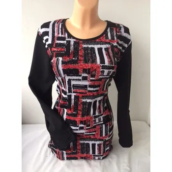 Dámský svetr svetry a pulovry, Barva Jako na obrázku, Velikost 40 - na zakázku, Materiál 64%Viskoza 31%Pe5%Pu