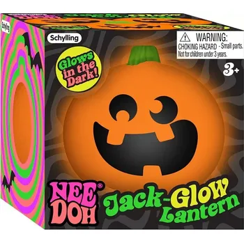 Cestovní hra Schylling NeeDoh Halloweenská dýně svítící ve tmě II.