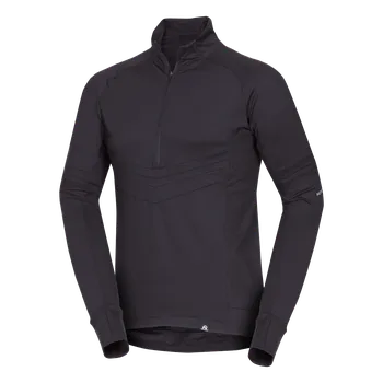 Pánská mikina Northfinder Pánský lyžařský technický svetr BERTI, černá, S