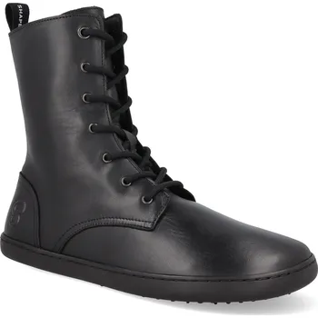 Dámská zimní obuv Barefoot dámské kotníkové boty Shapen - Maverick Matt Black černé Velikost: 37