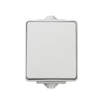 Osvětlení Kanlux 39222 TEKNO IP65GR 1GPB Tlačítko zvonkové