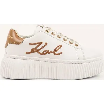 Dámské tenisky Kožené tenisky Karl Lagerfeld KREEPER LO KL42372C.014 bílá 00X, EUR 40