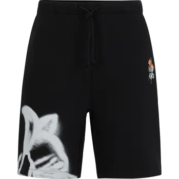 Pánské kraťasy Kraťasy Hugo Black 001 1175085 S