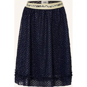 Dámská sukně Scotch & Soda Dívčí Síťovaná Sukně, tmavě modrá, 176