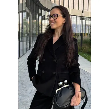 Dámské sako Dámské sako MaxMara KATANGA 2525046062650 černé Velikost: 38