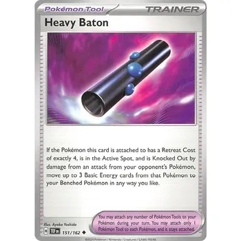 Karetní hra Heavy Baton 151/162 - Temporal Forces Typ karty: Reverse Holo