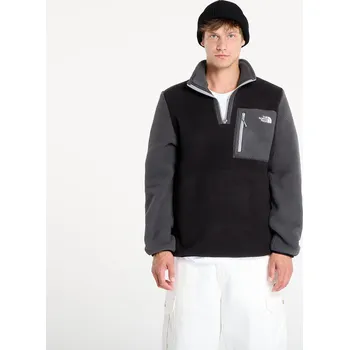 Pánská mikina Mikina The North Face M Yumiori 1/4 Zip TNF Black/ Asphalt Grey XXL
