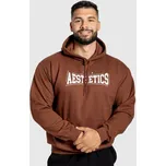 Mikina s kapucí Iron Aesthetics Frontline, cocoa : Barva - Hnědá, Velikost - M