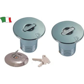 Palivová nádrž NUTICHE Mosazné hrdlo palivové nádrže FUEL s výsuvnou pákou průměr 38 mm