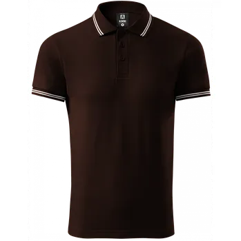 Pánské tričko Pánské triko s límečkem ALTISPORT NoPrint NP/ALM912 KÁVOVÁ M