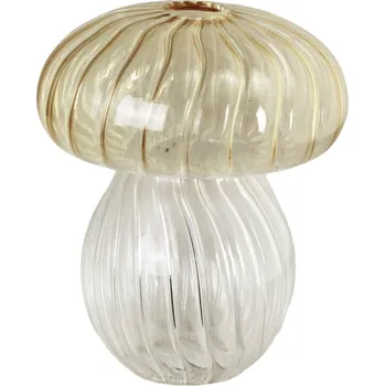 Váza Strömshaga Dekorativní váza Mushroom Yellow Small