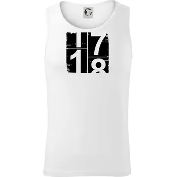 Tachometr 18 - Tílko pánské Core - L ( Bílá )