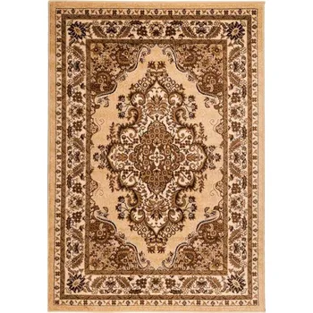Koberec Kusový koberec Medailon 6985 beige cream 60 x 100 cm