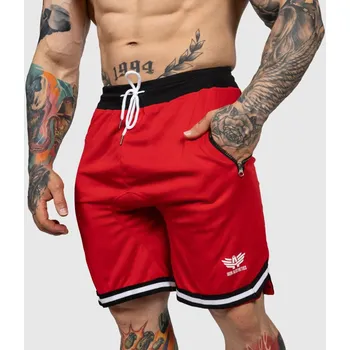 Tréninkové šortky Iron Aesthetics Unleash, červené : Barva - Červená, Velikost - M