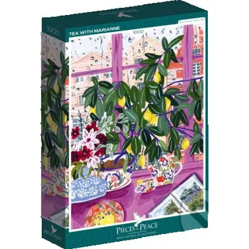 Puzzle Čaj - Pieces &amp; Peace Pieces &amp; Peace