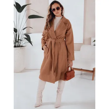 Dámský kabát Camel podzimní kabát na zavazování NANCY TY3885 Velikost: XL
