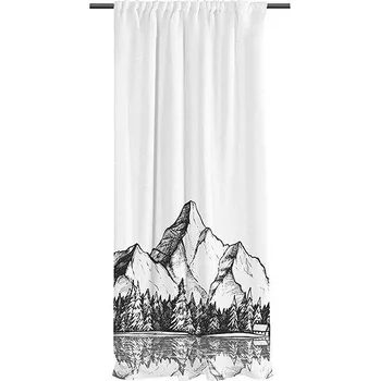 Sprchový závěs Butter Kings Závěs Cabin in the mountains 250 cm