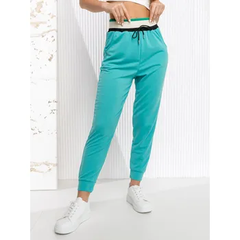 Oblečení a móda Mořské zelené dámské tepláky Bolf YY30NM - L/XL