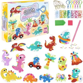 Diamantové malování OEM Diamantové malování sada samolepek dinosauři