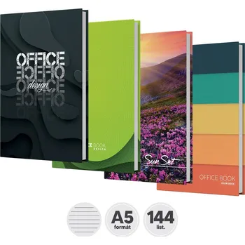 Záznamní kniha A5 144 listů linka