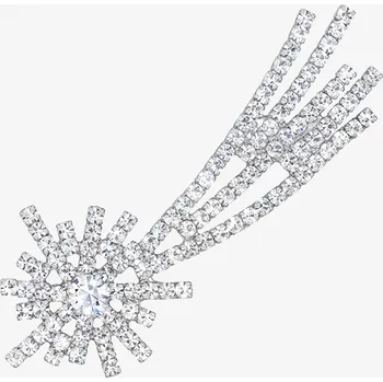 Brož Bižuterní brož Starfall s českým křišťálem Preciosa