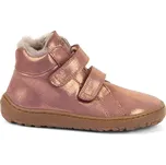 FRODDO ZIMNÍ FURRY Pink Gold | Dětské zimní zateplené barefoot boty - 26