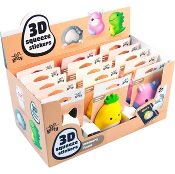 samolepka Gifty - 3D sqeeze stickers - mix 2