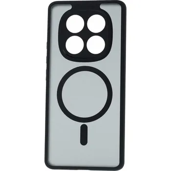 Pouzdro na mobilní telefon Zadní kryt Full Matte Mag Cover pro Xiaomi Redmi Note 14 Pro 4G black