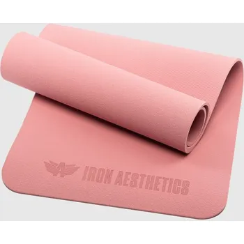 podložka na cvičení Podložka na cvičení Iron Aesthetics Yoga Mat, růžová : Barva - Růžová, Velikost - UNI