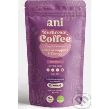 Káva ANi Mushroom Coffee Imunne suport & Energy - mletá káva - Ani Ani