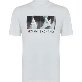 Pánské tričko Tričko Armani Exchange Off White 1116 1175269 M