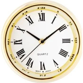 Hodiny MPM Vestavné hodiny 35 mm - zlaté, římské číslice 550/4173-06 E22.4792.003632
