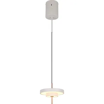 Trio T340210176 LED závěsné stropní svítidlo KEATON | 10W integrovaný LED zdroj | 1x1200lm | 2300+3000+4000K | na lanku | Trio - SwitchDimmer | šedá + K nákupu nad 3000 Kč dárek zdarma