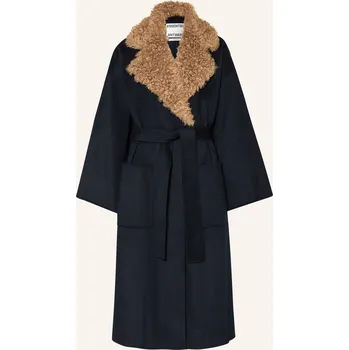 Essentiel Antwerp Dámský Vlněný Kabát Irno S Umělou...