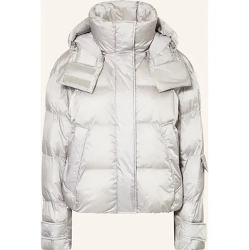 Mrs & Hugs Dámská Lyžařská Bunda, světle šedá, 44