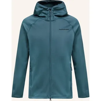 Peak Performance Pánská Bunda Midlayer Zip Hood, černošedá, 52