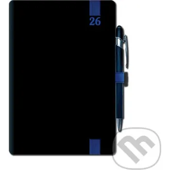 Záložka Týždenný diár ELASTIC 2026 (blue) - Spektrum grafik Spektrum grafik