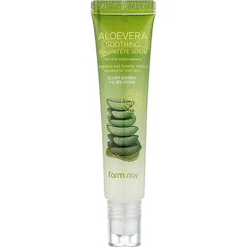 Péče o oční okolí FARM STAY Aloe Vera Soothing Rolling Eye Serum, 25 ml