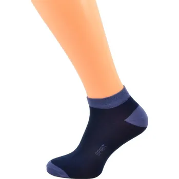 Pánské ponožky Gapo Pánské kotníkové ponožky Sport New 1. Velikost: 11-12 (EU 47-48), 2. Barva: tmavě modrá