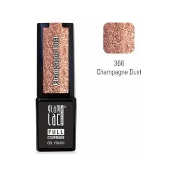 Umělé nehty GlamLac Gel lak tělový - 366 Champagne Dust 6 ml