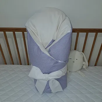 Zavinovačka Pro útulný domov Povlak na péřovou zavinovačku Puntík fialkový TYP zavinovačky: DRÁČEK, ROZMĚR povlaku: 80 x 80 cm