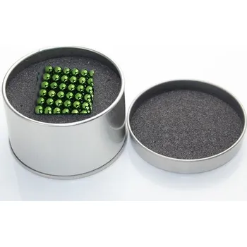 ostatní stavebnice Magnetické kuličky Neocube Ø 5mm Puzzle Zelená