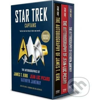 Star Trek Captains The Autobiographies - David A. Goodman, Una Mccormack Titan Books
