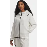 Dámská mikina UNDER ARMOUR UNSTOPPABLE FLEECE FZ 1379842-110 BÍLÁ M