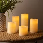 LED svíčky 5ks s dálkovým ovládáním