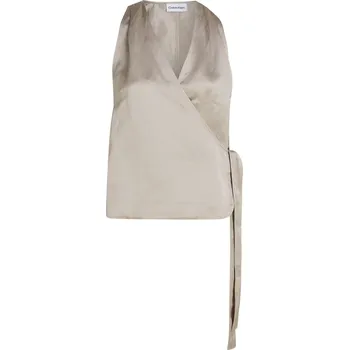 Tričko CALVIN KLEIN Sand Pebble 1176252 8 (XS)